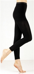 Foot Traffic - Eco friendly bamboo leggings - black