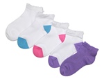 Sunfort - 5 pairs of cotton ankle socks for girls
