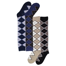 Sunfort - Argyle Knee highs