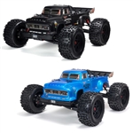 ARRMA 1/8 Notorious 6S V5 BLX RTR 4WD Stunt Truck - Black or Blue