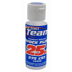 Factory Team Silicone Shock Fluid 25wt / 275cSt (2oz)