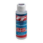 Factory Team Silicone Shock Fluid, 25wt / 275 cSt (4oz)