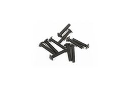 Axial Yeti M2.6x12mm Hex Socket Button Head (Black) (10pcs)