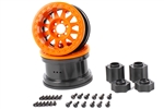 Axial 2.2" Method Beadlock Wheels IFD Orange (2pcs)