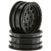 Axial 1.9" Wheels KMC XD Machete Crawl Black (2)