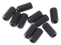 Axial EXO M4x8mm Set Screw (Black) (10pcs)