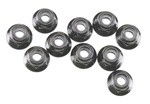 Axial Nylon Locknut M4 Black (10)