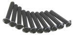 Axial M3x15mm Hex Socket Button Head (Black) (10pcs)