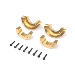Axial AX24 / SCX24 Knuckle Weights, Brass (4)