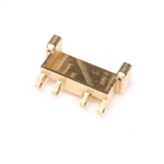 Axial AX24 / SCX24 Servo Mount, Brass