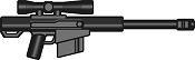 BrickArms HCSR (High Caliber Sniper Rifle) Black