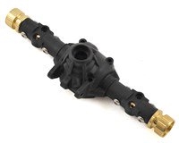 Beef Tubes SCX10 II / AR44 Axle Housing With Pre-Installed Beef Tubes (Brass)