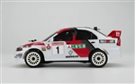 Carisma GT24 Micro 4WD Brushless RTR with Mitsubishi Lancer Evo 4 WRC Body