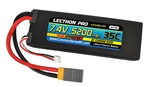 Common Sense RC 2S 7.4V 5200mAh 35C Lectron Pro LiPo Battery - XT60