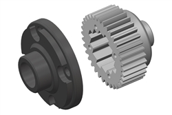 Team Corally Metal Differential Gear with Composite Diff Gear Cover