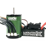 Castle Creations Mamba X SCT Pro Sensored 25.2V WP 1410-3800kV Combo