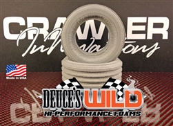 Crawler Innovations Deuce's Wild Single Stage 1.9" Pitbull Rock Beast Foam Pair (2)