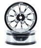 DragRace Concepts AXIS 2.2" Drag Racing Front Wheels - Chrome (2)