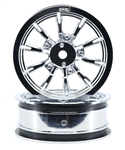 DragRace Concepts AXIS 2.2" Drag Racing Front Wheels - Chrome (2)