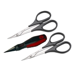 Du-Bro Body Reamer, Scissors (Curved and Straight) Set