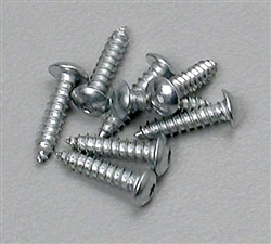 Du-Bro Button Head Sheet Metal Screws 2x3/8 (8)