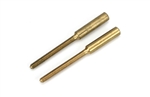 Du-Bro 2mm Threaded Couplers (QTY/PKG: 2 )