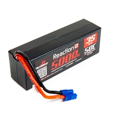 Dynamite Reaction 2.0 3S 11.1V 5000mAh 50C Hardcase LiPo Battery - EC3