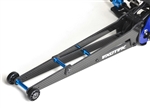 Exotek Racing Adjustable 12" Carbon and Alloy Wheelie Bar for DR10