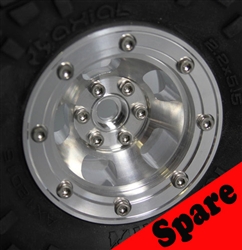 Gear Head RC 2.2" Slot Mag Aluminum Beadlock Wheel (1) Spare