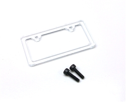 Gear Head RC License Plate Frame - Style No. 1