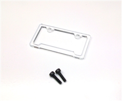 Gear Head RC License Plate Frame - Style No. 2