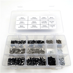 Gear Head RC M2 Screw and Hardware 600 pc. Assortment