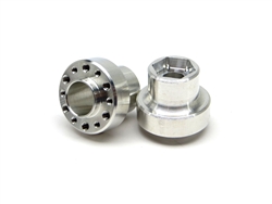 Gear Head RC 6-Lug Aluminum Hubs, Plus .500 (2)