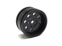 Gear Head RC 8Trax Micro Crawler Wheels, Black (4)