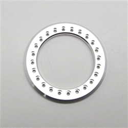 Gear Head RC 1.55" Aluminum Beadlock Rings - Silver (2)