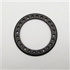 Gear Head RC 1.9" Aluminum Beadlock Rings - Anodized Black (2)