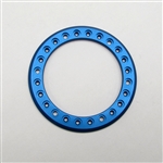 Gear Head RC 1.9" Aluminum Beadlock Rings - Anodized Blue (2)