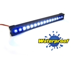 Gear Head RC 1/10 Scale Trek Torch 5" LED Light Bar - White and Blue