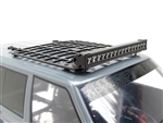 Gear Head RC 1/10 Scale Jeep XJ Slim Line Roof Rack with Light Bar Mount
