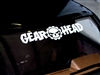 Gear Head RC Logo Curved Windshield Banner