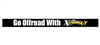 Go Offroad With - Windshield Banner No. 6