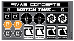 RIVAS CONCEPTS Sticker Sheet
