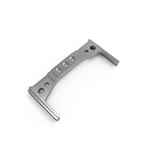 Gmade GS02 Aluminum Rear Cross Member (Silver) BOM