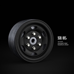 Gmade 1.9" SR05 Beadlock Wheels (Matte Black) (2)