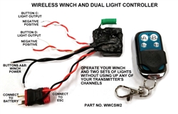 HeyOK Wireless Winch and Dual Light Controller