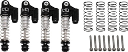 Hot Racing Aluminum Threaded Micro Shocks Axial SCX24