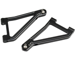 Hot Racing Black Aluminum Front Upper Arms Traxxas Unlimited Desert Racer UDR