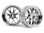 HPI Racing LP29 LM-R Wheel Chrome 29mm (2) 3mm Offset