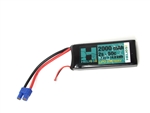 Helios RC 2S 7.4V 2000mAh 50C LiPo Battery - EC3