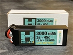Helios RC 3S 11.1V 3000mAh 45C LiPo Battery - EC3